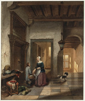 BB 018
<br/>
Zeventiende-eeuws interieur
<br/>
<em>Hove Bz, Hubertus van (1814-1864)</em>